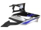 Comprare Carena Moto Yamaha YZF R3/R25 2022-2024 - Argento Blu Nero Lucido