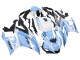 Comprare Carena Moto Yamaha YZF R3/R25 2022-2024 - Bianco Azzurro Chiaro