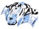 Comprare Carena Moto Yamaha YZF R3/R25 2022-2024 - Bianco Azzurro Chiaro