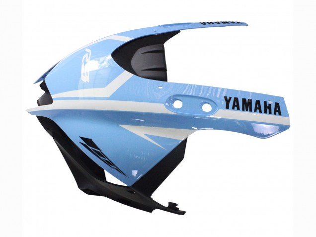 Comprare Carena Moto Yamaha YZF R3/R25 2022-2024 - Bianco Azzurro Chiaro