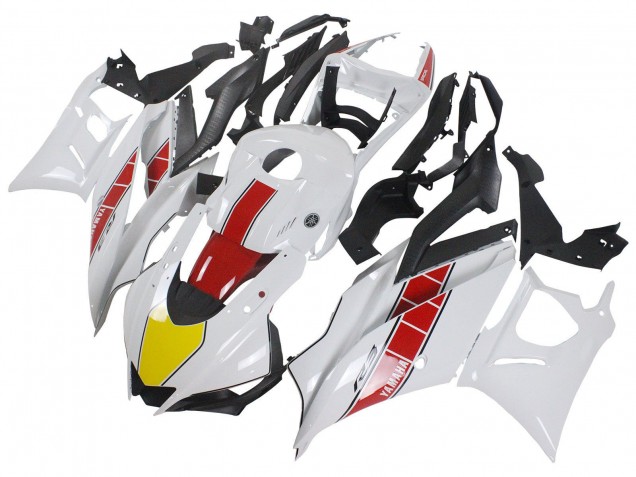 Comprare Carena Moto Yamaha YZF R3/R25 2022-2024 - Bianco Rosso Giallo Nero