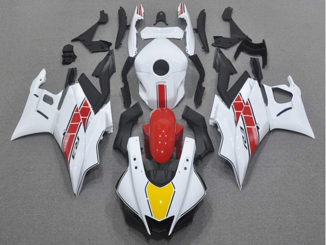 Comprare Carena Moto Yamaha YZF R3/R25 2022-2024 - Bianco Rosso Giallo Nero