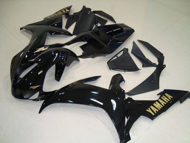 Comprare Carena Moto Yamaha YZF R1 2002-2003 - Nero Lucido Oro Decals