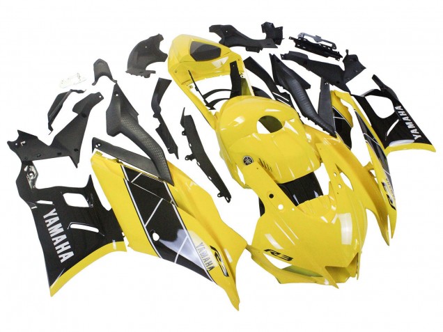 Comprare Carena Moto Yamaha YZF R3/R25 2022-2024 - Giallo Nero