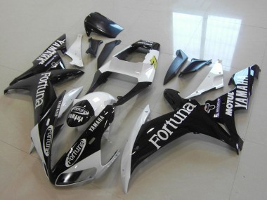 Comprare Carena Moto Yamaha YZF R1 2002-2003 - Bianco Nero Lucido Fortuna Motul