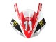Comprare Carena Moto Yamaha YZF 1000 R1 1998-1999 - Rosso Bianco Nero Giallo Mostro Milwaukee MAXXIS 11