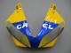 Comprare Carena Moto Yamaha YZF 1000 R1 2000-2001 - Bianco Giallo Blu Motul Cammello