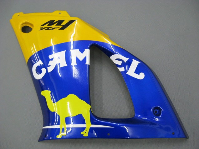 Comprare Carena Moto Yamaha YZF 1000 R1 2000-2001 - Bianco Giallo Blu Motul Cammello
