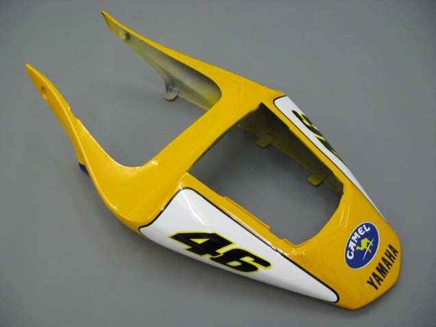 Comprare Carena Moto Yamaha YZF 1000 R1 2000-2001 - Bianco Giallo Blu Motul Cammello