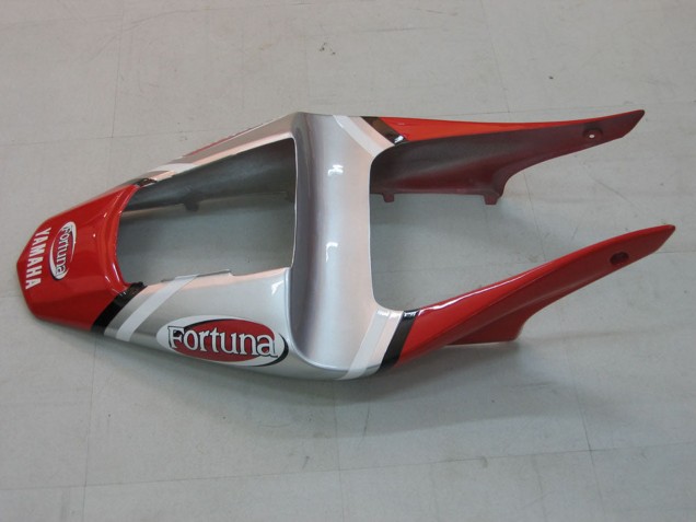 Comprare Carena Moto Yamaha YZF 1000 R1 2000-2001 - Argento Rosso Fortuna Motul