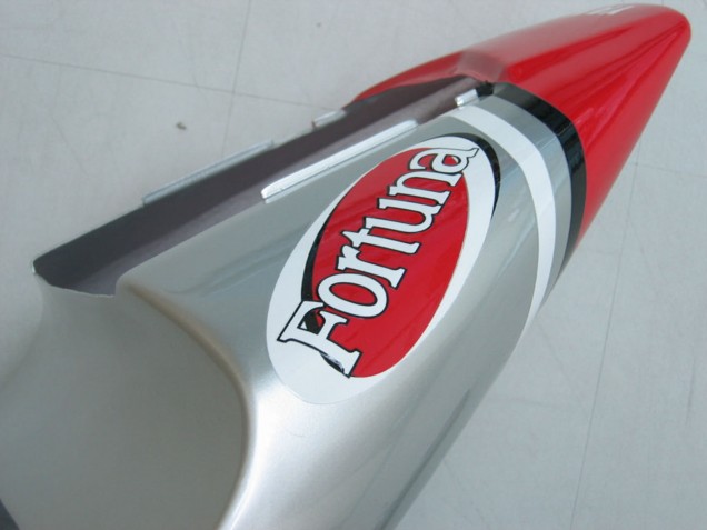 Comprare Carena Moto Yamaha YZF 1000 R1 2000-2001 - Argento Rosso Fortuna Motul