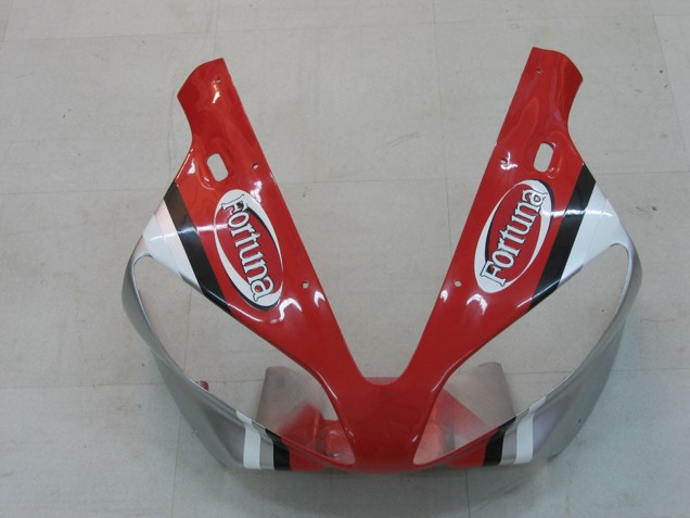Comprare Carena Moto Yamaha YZF 1000 R1 2000-2001 - Argento Rosso Fortuna Motul
