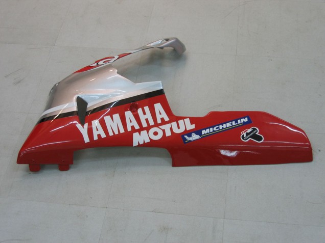 Comprare Carena Moto Yamaha YZF 1000 R1 2000-2001 - Argento Rosso Fortuna Motul