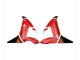 Comprare Carena Moto Yamaha YZF 1000 R1 2002-2003 - Rosso Argento Nero Santander