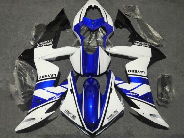 Comprare Carena Moto Yamaha YZF 1000 R1 2002-2003 - Bianco Blu Nero Opaco Yamalube
