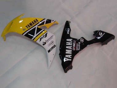 Comprare Carena Moto Yamaha YZF 1000 R1 2004-2006 - Giallo Bianco Nero Lucido
