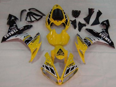 Comprare Carena Moto Yamaha YZF 1000 R1 2004-2006 - Giallo Bianco Nero Lucido