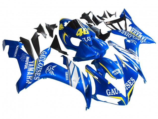 Comprare Carena Moto Yamaha YZF 1000 R1 2004-2006 - Blu Bianco Giallo Motul Gauloises 46