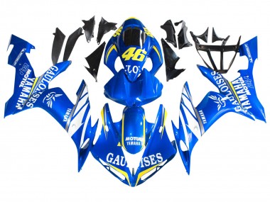Comprare Carena Moto Yamaha YZF 1000 R1 2004-2006 - Blu Bianco Giallo Motul Gauloises 46