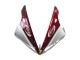 Comprare Carena Moto Yamaha YZF 1000 R1 2004-2006 - Argento Rosso Fortuna Motul