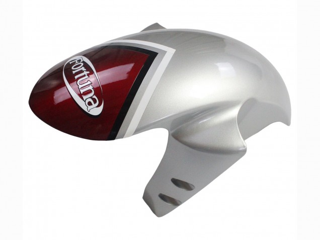 Comprare Carena Moto Yamaha YZF 1000 R1 2004-2006 - Argento Rosso Fortuna Motul
