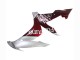 Comprare Carena Moto Yamaha YZF 1000 R1 2004-2006 - Argento Rosso Fortuna Motul