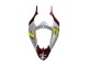 Comprare Carena Moto Yamaha YZF 1000 R1 2004-2006 - Argento Rosso Fortuna Motul