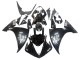 Comprare Carena Moto Yamaha YZF 1000 R1 2009-2011 - Nero Lucido Bianco Decal