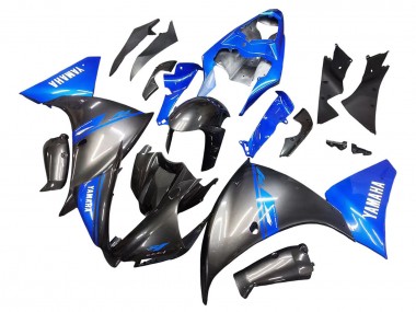 Comprare Carena Moto Yamaha YZF 1000 R1 2012-2014 - Blu Nero Lucido
