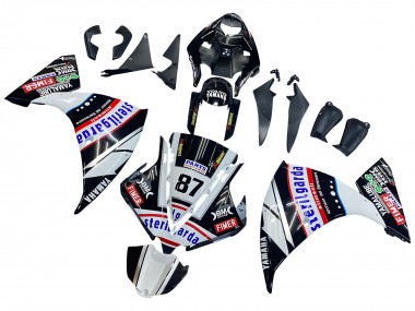 Comprare Carena Moto Yamaha YZF 1000 R1 2012-2014 - Nero Lucido Bianco Rosso Fimer Yamalube Sterilgarda 87