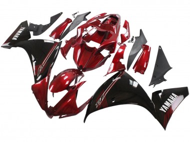 Comprare Carena Moto Yamaha YZF 1000 R1 2012-2014 - Rosso Nero Lucido