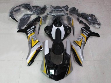 Comprare Carena Moto Yamaha YZF 1000 R1 2012-2014 - Nero Lucido Bianco Argento Giallo