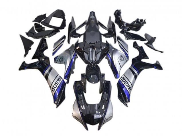 Comprare Carena Moto Yamaha YZF 1000 R1 2020-2025 - Argento Blu Nero BKSOD
