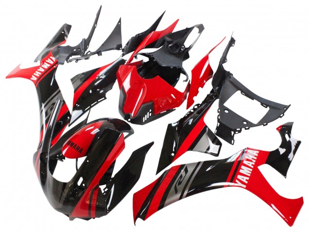 Comprare Carena Moto Yamaha YZF 1000 R1 2020-2025 - Rosso Argento Nero
