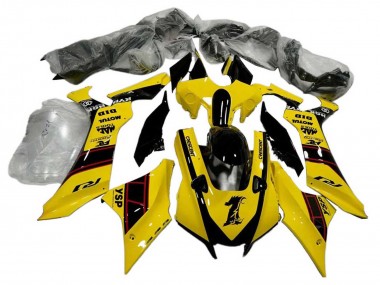 Comprare Carena Moto Yamaha YZF 1000 R1 2020-2025 - Giallo Nero Lucido YSP Motul