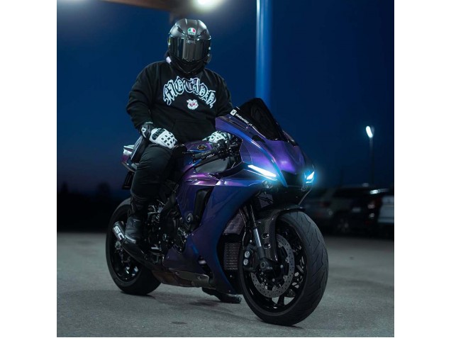 Comprare Carena Moto Yamaha YZF 1000 R1 2020-2025 - Pendenza Blu Viola