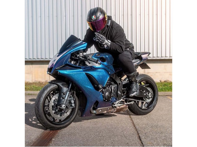 Comprare Carena Moto Yamaha YZF 1000 R1 2020-2025 - Pendenza Blu Viola