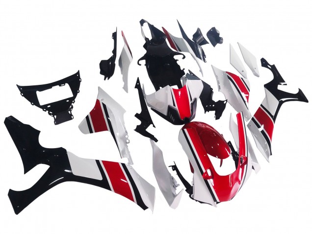 Comprare Carena Moto Yamaha YZF 1000 R1 2020-2025 - Bianco Rosso Nero Lucido