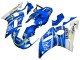 Comprare Carena Moto Yamaha YZF 600 R6 1998-2002 - Bianco Blu Neon Giallo Fiat Motul Michelin