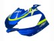Comprare Carena Moto Yamaha YZF 600 R6 1998-2002 - Bianco Blu Neon Giallo Fiat Motul Michelin