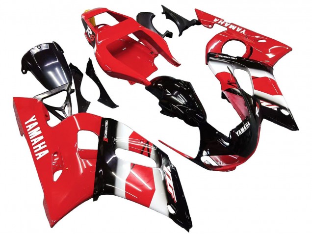 Comprare Carena Moto Yamaha YZF 600 R6 1998-2002 - Rosso Bianco Nero Lucido