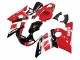 Comprare Carena Moto Yamaha YZF 600 R6 1998-2002 - Rosso Bianco Nero Lucido