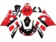 Comprare Carena Moto Yamaha YZF 600 R6 1998-2002 - Rosso Bianco Nero Lucido