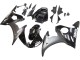 Comprare Carena Moto Yamaha YZF R6 2003-2004 - Nero Lucido Nero Opaco Bianco Decals
