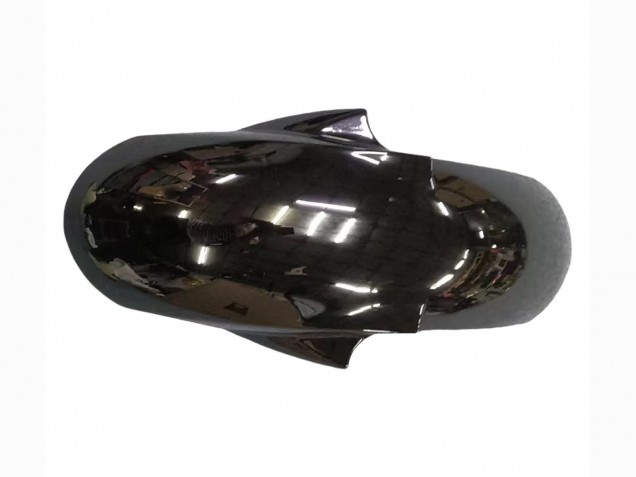 Comprare Carena Moto Yamaha YZF R6S 2006-2009 - Nero Lucido Nero Opaco Bianco Decals