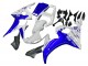 Comprare Carena Moto Yamaha YZF R6S 2006-2009 - Bianco Blu GYTR