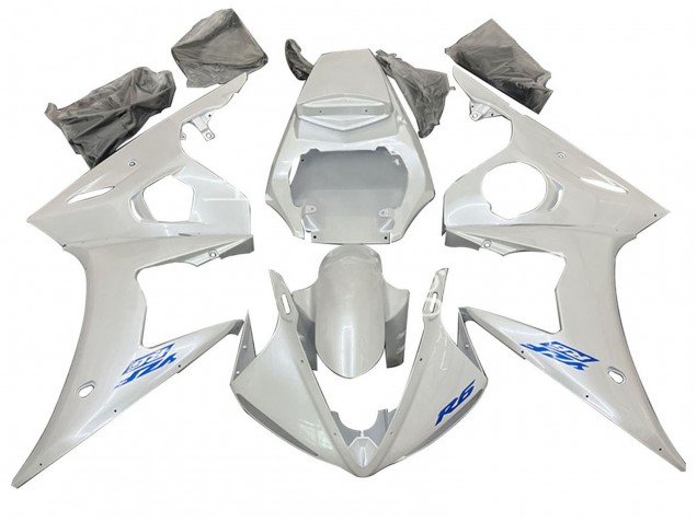 Comprare Carena Moto Yamaha YZF R6 2003-2004 - Bianco