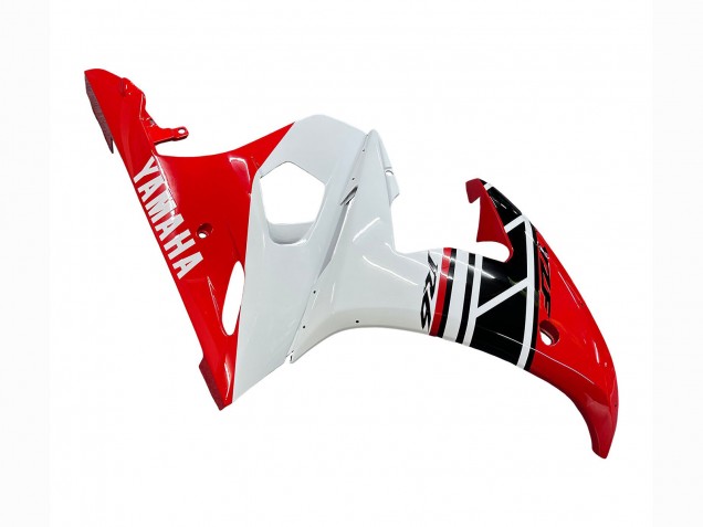 Comprare Carena Moto Yamaha YZF R6S 2006-2009 - Rosso Bianco Nero