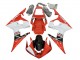 Comprare Carena Moto Yamaha YZF R6S 2006-2009 - Rosso Bianco Nero