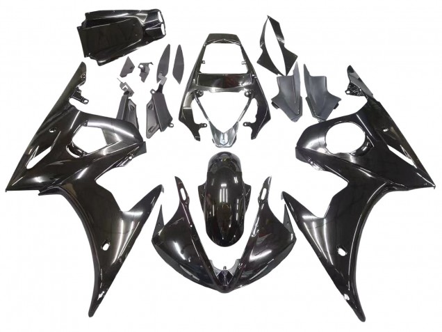 Comprare Carena Moto Yamaha YZF R6S 2006-2009 - Nero Lucido